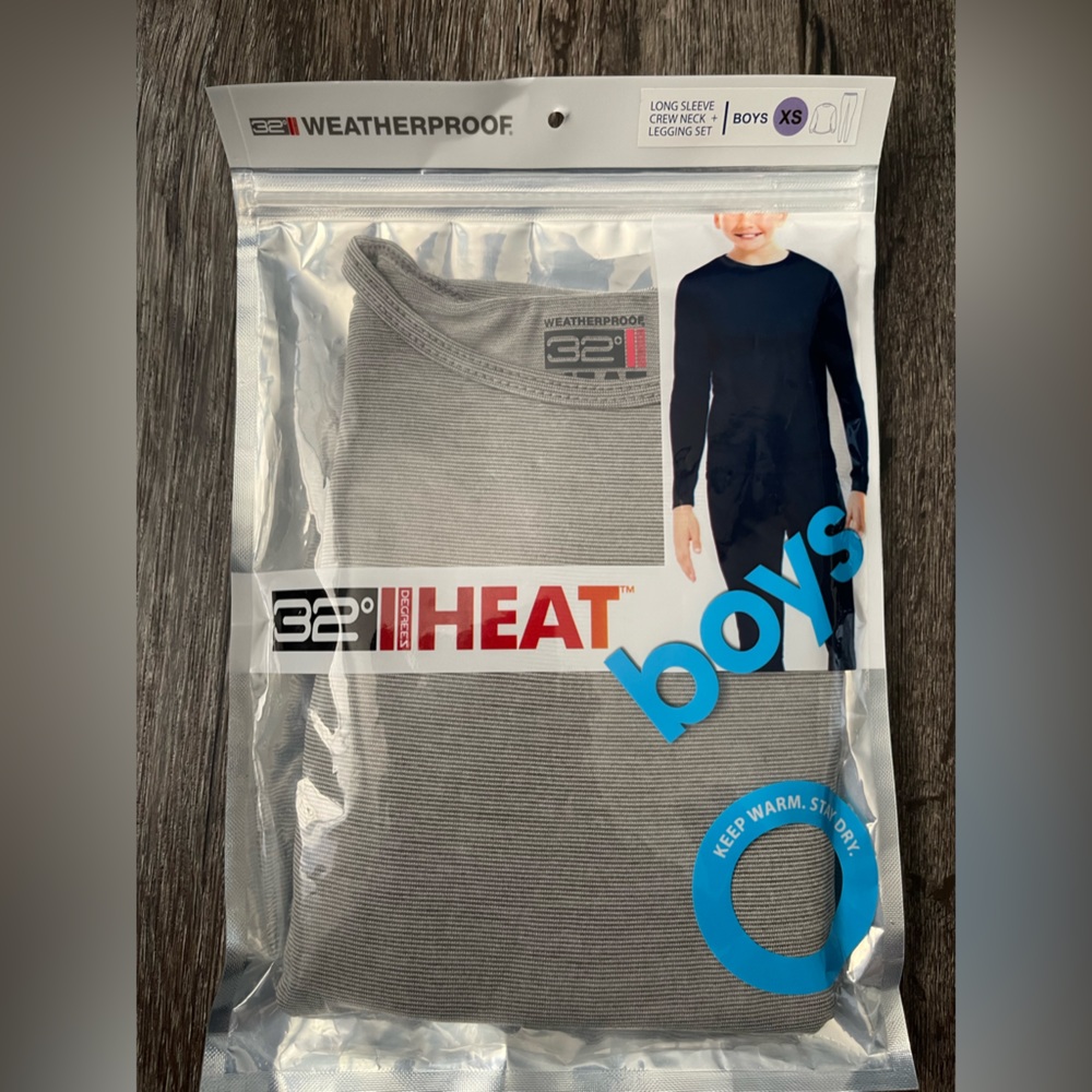 XS Long sleeve thermal set